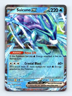 #10 2023 Classic Blastoise Deck ]] Suicune Ex - Image 1