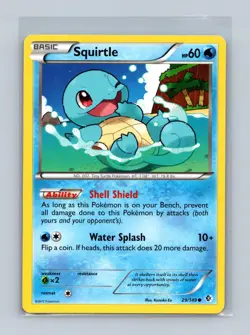 Squirtle 29/149 Common Boundaries Crossed Pokemon Lightly Played - Image 1