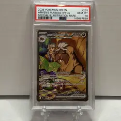 Arven's Mabosstiff Ex #235 2025 Pokemon Dri En-Destined Rivals PSA 10 SIR - Image 1