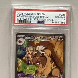 Arven's Mabosstiff Ex #235 2025 Pokemon Dri En-Destined Rivals PSA 10 SIR - Image 3