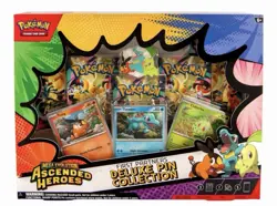 Pokemon TCG Ascended Heroes First Partners Deluxe Pin Collection New SHIPS FAST - Image 1