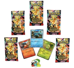 Pokemon TCG Ascended Heroes First Partners Deluxe Pin Collection New SHIPS FAST - Image 4