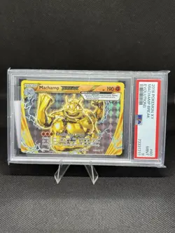 2016 Pokemon Evolutions Machamp BREAK #60 PSA 9 MINT - Image 2