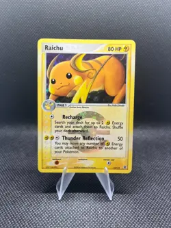 Raichu 12/112 Reverse Holo EX FireRed & LeafGreen Holo Rare Pokemon Card 2004 NM - Image 1