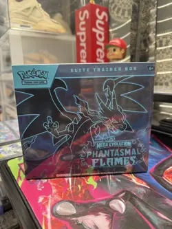 Pokemon Mega Evolution Phantasmal Flames Elite Trainer Box ETB Factory Sealed - Image 1