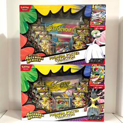 Pokemon Ascended Heroes Mega Gardevoir & Lucario ex Premium Poster Collection - Image 1