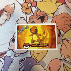Charmander #004 - 2022 Pokemon Indigo League Sticker Set (Peru) - Image 1