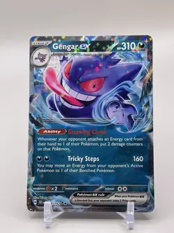 Gengar ex 104/162 Temporal Forces (TEF) NM Double Rare Pokemon TCG Card - Image 1