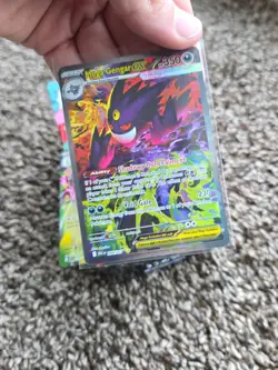 Pokemon TCG Mega Gengar Ex 284/217 Special Illustration Rare SIR Ascended Heroes - Image 1