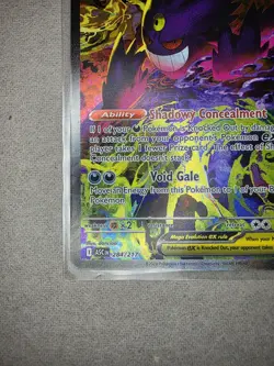Pokemon TCG Mega Gengar Ex 284/217 Special Illustration Rare SIR Ascended Heroes - Image 5