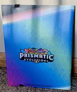 Pokemon TCG│Prismatic Evolutions Binder (Binder Only) - Image 2