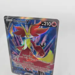 Delphox V 173/196 Full Art Lost Origin Pokemon Card NM - Image 2
