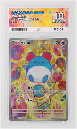 ACE 10 Marill IR #232 Ascended Heroes | English Pokemon Card [PERFECT 10] - Image 1