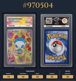 ACE 10 Marill IR #232 Ascended Heroes | English Pokemon Card [PERFECT 10] - Image 3