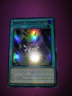 Yugioh 1x Radiant Typhoon Chant DOOD-EN061 Doom of Dimensions Ultra 1st Ed NM - Image 2