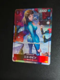 Nico Robin (Full Art Holo) OP05-010 UC ONE PIECE Card The Best PRB-01 Japanese - Image 1