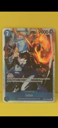 Sabo OP15-046 SR One Piece TCG English - Image 1