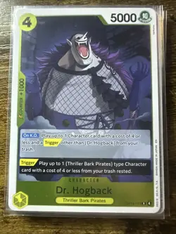 Dr. Hogback OP14-110 R, The Azure Sea's Seven, One Piece Card Game, Holo Foil - Image 1