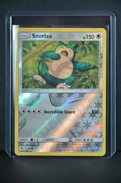 Snorlax Reverse Holo Foil - Hidden Fates 2019 50/68 - Near Mint Pokemon TCG Card - Image 5