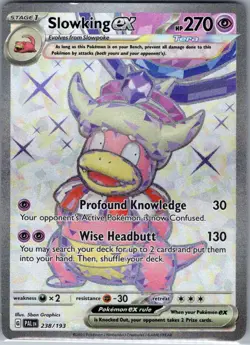 Slowking ex 238/193 SV02: Paldea Evolved - Pokemon Card - NM - Image 1