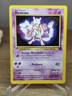 Mewtwo (Movie Promo) Promo WoTC Promo 03/53 Pokemon Card - Image 1