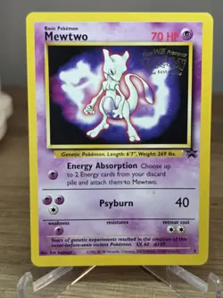 Mewtwo (Movie Promo) Promo WoTC Promo 03/53 Pokemon Card - Image 3