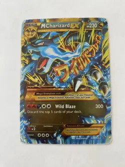 M Charizard EX Flashfire Holo Card 108/106 Secret Edition - Image 1