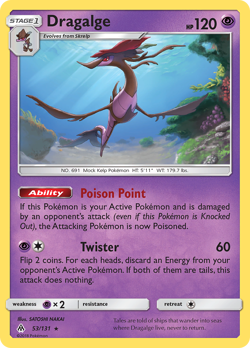 Dragalge 53/131 Rare | Forbidden Light | Pokemon Card - Image 1