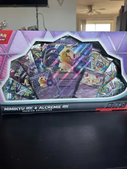 Pokemon Mimikyu ex & Alcremie ex Premium Collection Box Trading Card Game Sealed - Image 1