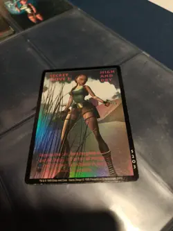 (S203) Tomb Raider Collectible Card Game is an ultra-rare card. - Image 3