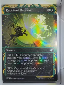 Knockout Maneuver - U54 - MTG - Secrets of Strixhaven: Mystical Archive (SOA) - Image 1