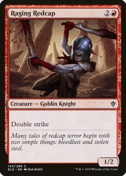 [MTG] Raging Redcap (134) (ELD) LP-HP - Image 1