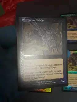 4x MTG 2nd FOIL promo ARENA URZA SAGA SKITTERING SKIRGE playset near mint lp - Image 2