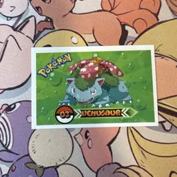 Venusaur #006 - 2022 Pokemon Indigo League Sticker Set (Peru) - Image 1
