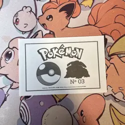 Venusaur #006 - 2022 Pokemon Indigo League Sticker Set (Peru) - Image 2