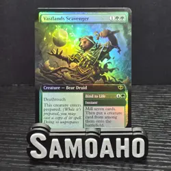 MTG Secrets of Strixhaven Vastlands Scavenger (Extended Art - Foil) 0342 - Image 1