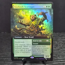 MTG Secrets of Strixhaven Vastlands Scavenger (Extended Art - Foil) 0342 - Image 2
