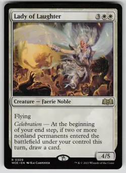 Lady of Laughter Normal R Wilds of Eldraine 309 NM - Image 1
