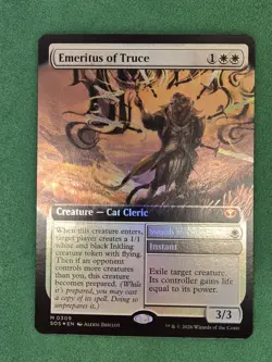 MTG: Secrets of Strixhaven - Emeritus of Truce (Extended Art) Foil M 0309 - Image 3