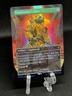 Commander's Plate (Borderless) Commander: Teenage Mutant Ninja Turtles Foil - Image 2