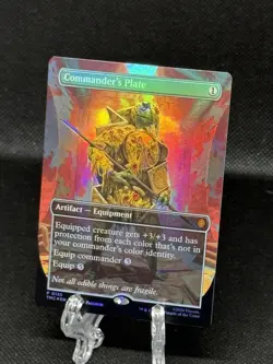 Commander's Plate (Borderless) Commander: Teenage Mutant Ninja Turtles Foil - Image 3