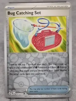 Bug Catching Set 102/131 Reverse Holo Uncommon S&V Prismatic Evolutions - Image 1