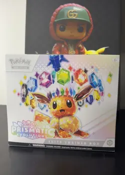 Pokemon TCG: S&V Prismatic Evolutions Factory Sealed Elite Trainer Box - Image 1