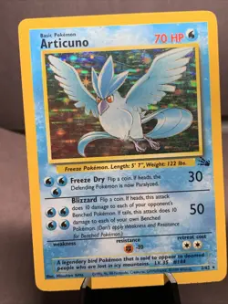 Pokemon TCG Legendary Birds Holo Rare Fossil Set Lot WOTC VTG 1999 - Image 2