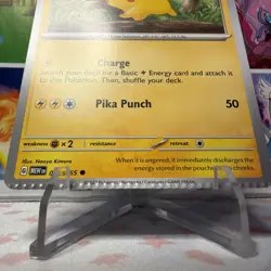 CRIMP ERROR Pokemon Pikachu 025/165 Sv: Scarlet & Violet 151 Common English - Image 2