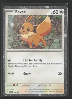 Eevee - 200 (Cosmos Holo) SVP 200 Holo Promo Scarlet & Violet Promo Pokemon NM - Image 1