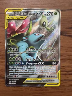 Celebi And Venusaur GX SM167 Pokemon - Image 1