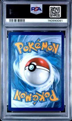 PSA 9 MINT Swoobat White Flare Illustration Rare Holo 2025 Pokemon 120/086 - Image 2