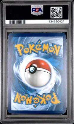 PSA 8 NM-MT Omanyte 151 English Illustration Rare Full Art Holo Pokemon 180/165 - Image 2