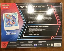 Pokemon TCG Hop's Zacian ex Box Sealed New - Image 2